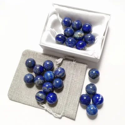 DIY Beautiful Popular Unique Lapis Lazuli Ball for Home Crystal Craft Decoration Crafts