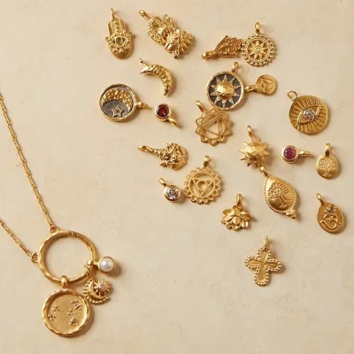 Mini Elephant Lotus Heart Single Pendant Necklace 18K Gold Plating Fashionable Luxury Stainless Steel Pearl Pendant Zircon Charm