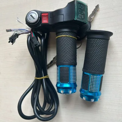 12-99V Universal Voltage Throttle Handle IPX6 Waterproof for Electric Bicycle/Scooter/Tricycle Brushless Motor Speed Controller