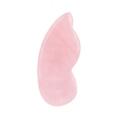 100% Natural Stone Body Gua Sha Guasha Board Amethyst Gua Sha for Back Scraping Massager
