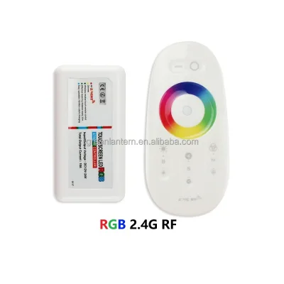 2.4G RF Wireless Touch Remote Control 12V 24V 5050 Light Strip Module Led RGB LED Controller 18A