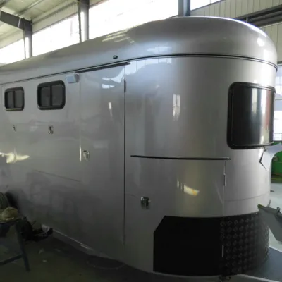 Waterproof Horse Van Trailer Anti-slip Horse Floor Custom Horse Box Trailer