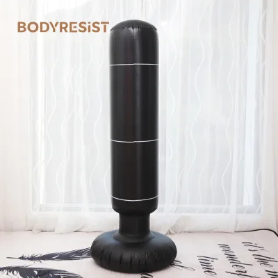 Fitness Punching Bag Inflatable Punching Stand Boxing Bag Toy PVC Indoor Punching Tower Bag