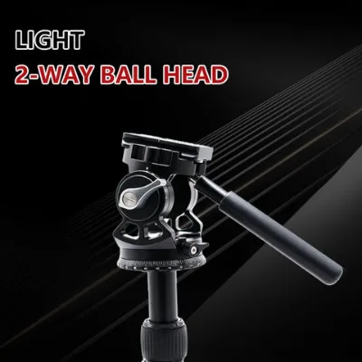 DV03 Two-dimensional handle hydraulic gimbal portable and stable photography and bird-watching gimbal