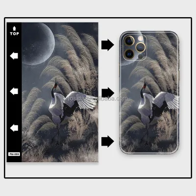 Private Customized Advanced Phone Wallpaper Skin Printed Full Cover 3D PVC Stickers on Phone