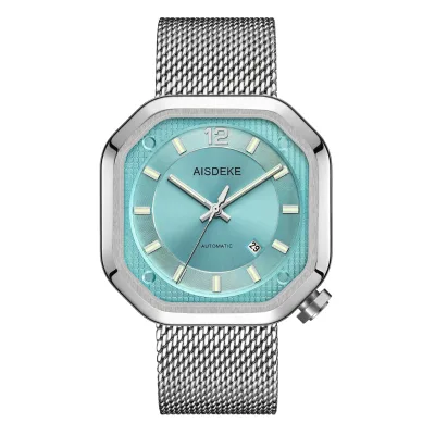 High Quality Customizable Logo Japan Miyota 8215 Movement Stainless Steel Case Sapphire Crystal Dial Chronograph 3BAR Watch