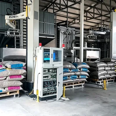 Visual Based Vanadium Salt Powder Automatic Unpacking and Depalletizing Robot Granule Depalletize Equipment