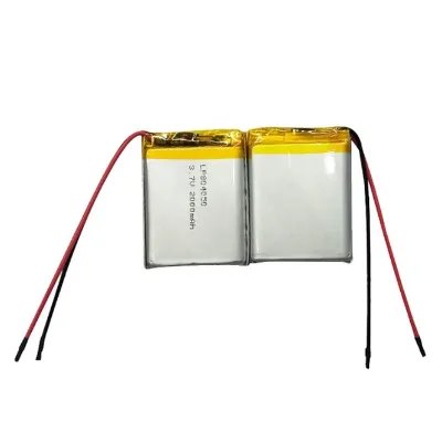 Rechargeable Solid State 3.7V 2000mAh Battery with 2000 Cycles and -20~60C Operating Temp for Bluetooth Speakers Smart Devices