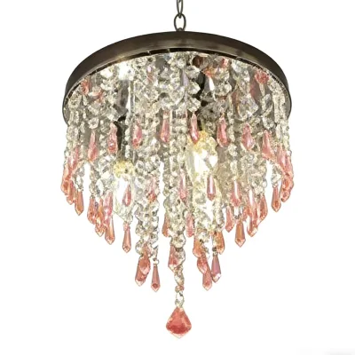 White Rhombus LED Crystal Ceiling Lamp Fancy Lights for Home Nordic Chandelier Light Living Room Chandelier and Pendant Lights