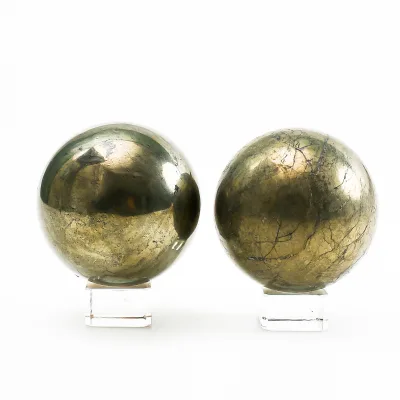 Wholesale Natural Crystal Stone Balls Pyrite Sphere Meditation Mineral Sphere