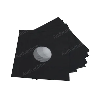 12 Inch Inner Sleeves for Vinyl Records Poly Lined Paper Protective LP Vinyl Record Inner Sleeves Provide Your LP