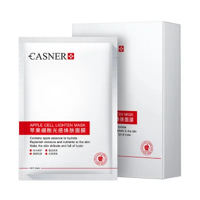 apple Cell Lightening Skin Renewing Facial Mask Moisturizing Repairing Improve Dullness Reduce Fine Lines apple Cell Mask