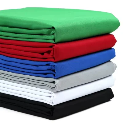 Photography Background Backdrop Smooth Muslin Cotton Green Screen Chromakey Cromakey Background Cloth for Photo Studio Video