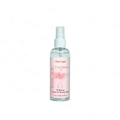 100% Natural Vegan Hydrating Refreshing Boric Acid Yoni Spray Intimate Mist Feminine Care Products