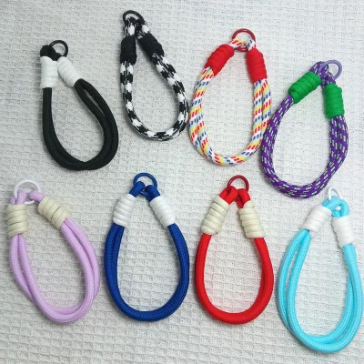 WOWEI Phone Wrist Strap Braided Hand-Free Cell Phone Lanyard, Colorful Keychain Wristlet for Women Smartphones