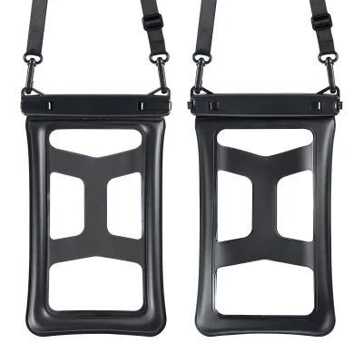 Large Size TPU Waterproof Swimming Phone Bag Floating Airbag Pouch with Holder Water-Proof Mobile Phone Case