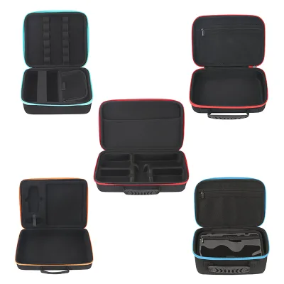 Professional EVA Hard Shell Carrying Case with Colorful Zipper and Durable Handle Custom Logo Protection for Medical Devices