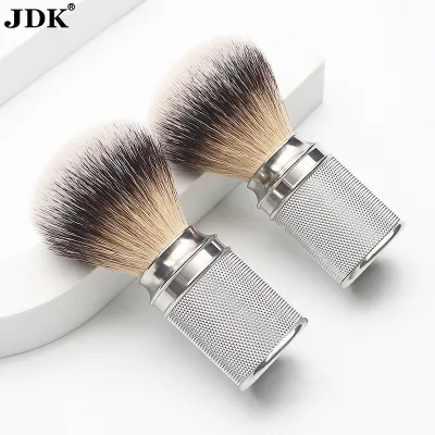 2025 New Traditional Chrome Synthetic Silvertip Fibre Shaving Brush JDK China Manufacturer's Shaving Brushes