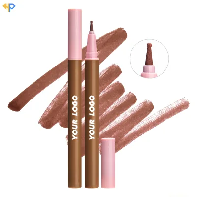 Water Drop Silky Non-Stick Waterproof Long Lasting Matte Velvet Liquid Lip Liner Bulk Private Label Pencil Lip Contouring