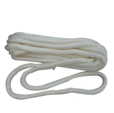 Double-Braided Nylon Dock Line Solid Braid Nylon Rope