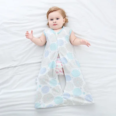 Customized 100% Cotton Kids Baby Sleep Bag Baby Zip Baby Sleeping Bag Kids Sleeping Bags