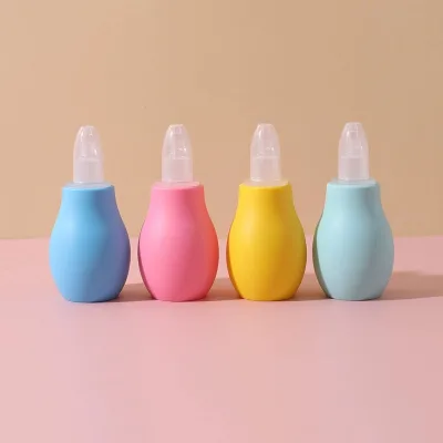 Anti-Backflow Nasal Aspirator for Baby Hand Pressure Type Nasal Excrement Cleaner Clip for Nasal Obstruction Baby Supplies