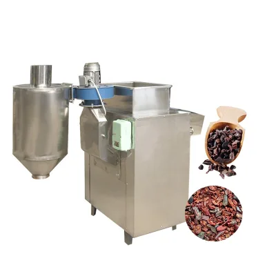 Cocoa Powder Production Line Cocoa Bean Roasting Peeling Milling Pressing Grinding Machine