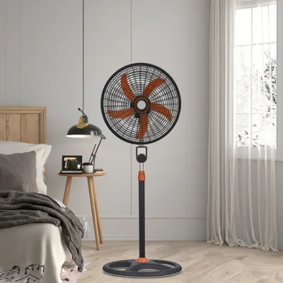 18-Inch Electric Air Cooling Fan Aluminum Motor, 75*20mm  Household Application Mechanical Control Type Plastic Material