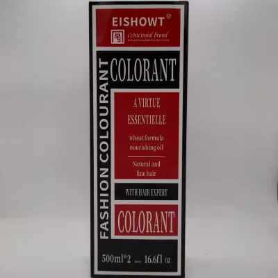 EISHOWT Hot Sale Coloring Products Hair Dye OEM Hair Color Cream Black for Africans Hair Dye Cream