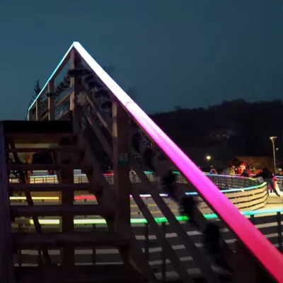 IP65 Waterproof Color Change Digital LED Tube Bar Dmx Rgb LED Guardrail Lights