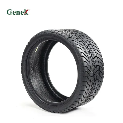 Genek New Natural Rubber Golf Cart Tire Radial Deep Groove Anti-Slip Design Street Use 14 Inch Rim 215/35-14 3 Year Model T-133