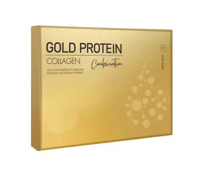 Custom Logo Gold Protein Thread Lifting Elastic Skin Hydrating Gold Protein Thread Carving Gold Protein Peptide Set