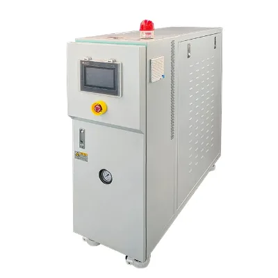 Induction Heating Machine Water Temperature Machine 150-180 Degree Direct Cooling PLC Pump 9KW Heating Power 1 Accuracy CE