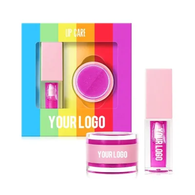 Beauty Lip Care Kit Exfoliating Dead Skin Lip Scrub Mask Oil Remove Moisturizing Lip Care Set