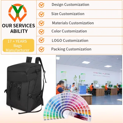Custom Ski Boot Travel Bag Waterproof for Ski Snowboard Boots Winter Sports Travel Use Wholesale Custom Logo Low MOQ
