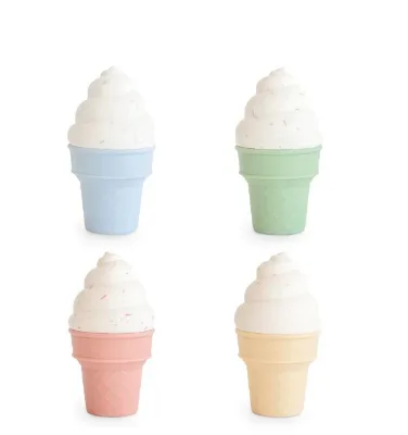 2025 New Mix and Match Ice Cream Toy, New Cream Toy Silicone Bath Toy