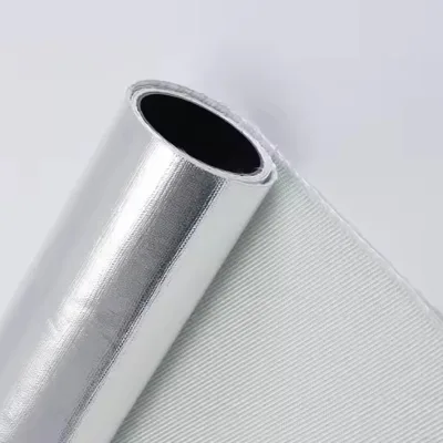 Economy Certified Double-Sided Fiberglass Cloth High Reflectivity Sound Insulation with Aluminum Foil Environmentally Friendly