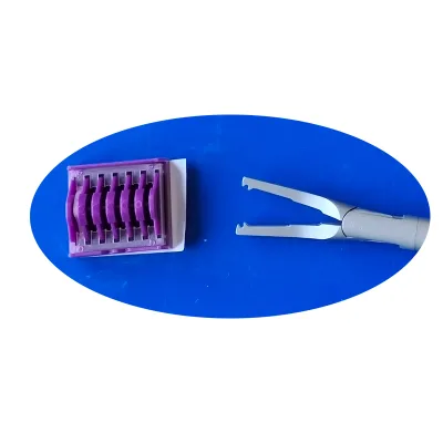 Hemolok Clips Polymer Surgery Ligation Clip for Ligating Blood Vessels Hem-O-Lock Clip Applicator