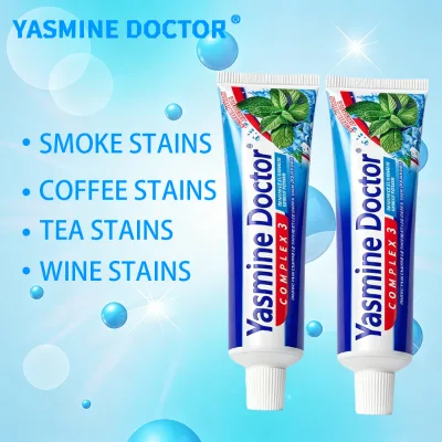 Custom Whitening Toothpaste Fresh Breath Reduce Oral Bacteria Plaque Dentifrice Blanchissant for Home Use