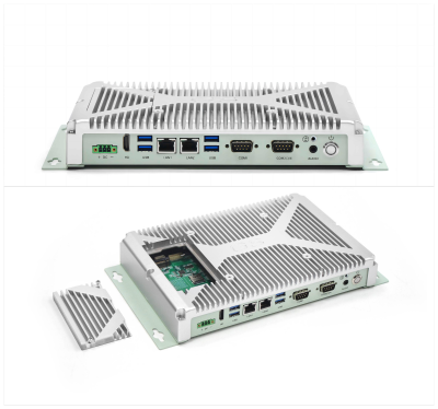 Sealed Fanless Dustproof Intel Elkhart Lake 11th Celeron J6412 Processor Box PC Mini PC USB VGA HD MINI Fanless Box Pc