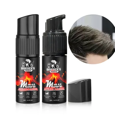 Certified Wholesale Men's Volumizing Texturizing Hair Powder Natural Ingredients Matte Finish Cruelty-Free for Barbers