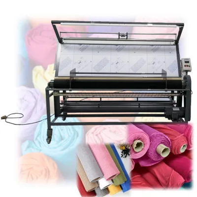 Simple Operation Multi-functional Cloth Rolling Machine Automatic Cloth Inspection and Rolling Machine