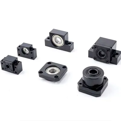 Ball screw support seat BK12 screw bearing fixing seat BF10 EK20 EF FK25 FF AK AF15 C5 angular contact