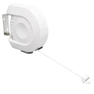 Modern 15m Retractable Steel Cloth Line High Quality PP Hanging Lines Outdoor Clothing Organizer Indoor/Travel Drying Rack Floor
