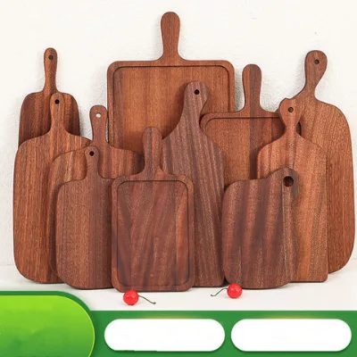 Solid Cutting Board Wooden Chopping Board for kitchen, Butcher Block Cutting Board C-12