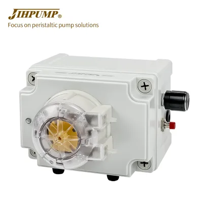 Small Filling Peristaltic Pump 110V 220V Stepper Motor for Liquid Dispensing with Silicone Tubing