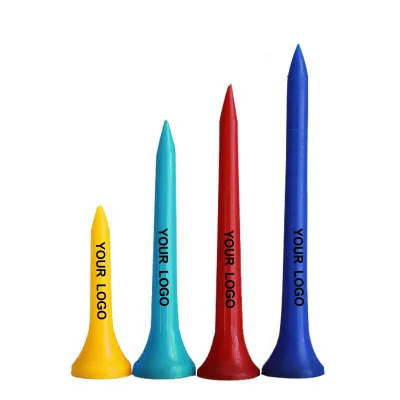 New Design Plastic Golf Tee Height Adjustable Golf Tees Plastic Step Down Golf Tees With Numbers
