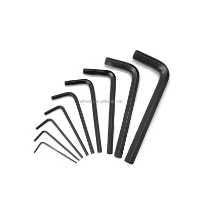Durable Hardened Metal Flat Point Repair Tool L Type Steel Allen Key