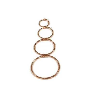 Metal Iron Steel Metallic Book Binder Ring with Nickel Plated for Paper