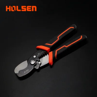 Holsen Factory High Quality 8" Cutters Tools Copper Cable Wire Cutter Stripper Pler